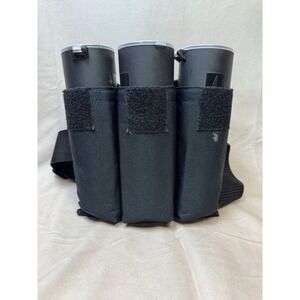32 DEGREES 3‎ POD PACK HARNESS + (3) VIEWLOADER PODS -FULL of PAINTBALLS-OG USED